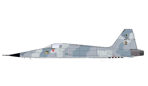 Hobby Master F-5E Tiger II M29-12, No. 11 Skn, TUDM, 1980s 1/72 HA3367