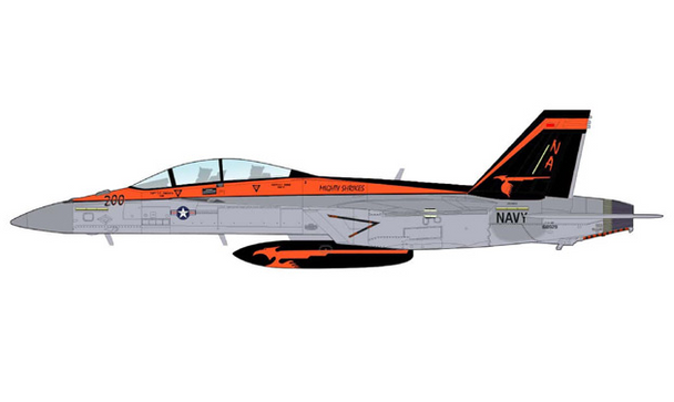 Hobby Master F/A-18F Super Hornet 168929, VFA-94 "Mighty Strikes", USS Nimitz, 2021 1/72 HA5133