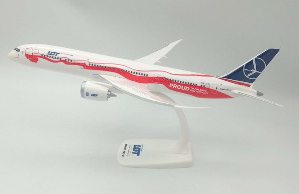 LOT Polish Snap-fit Boeing 787-9 Proud livery 1/200