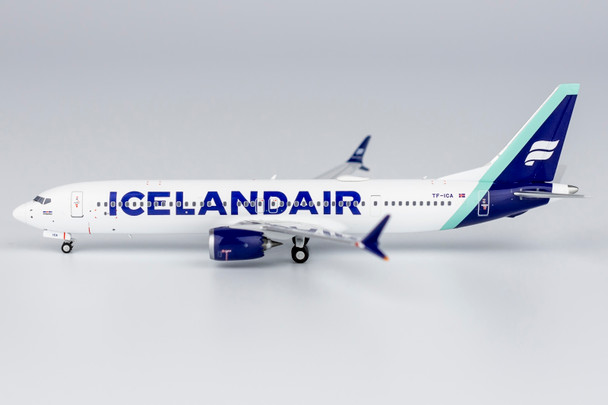 NG Models Icelandair Boeing 737Max9 TF-ICA"Boreal Blue" tail "Hvítserkur" 1/400