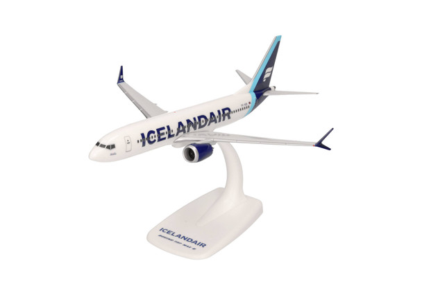 Herpa Snap-Fit Icelandair Boeing 737 Max 8 TF-ICE “Jökulsárlón” 1/200 Model