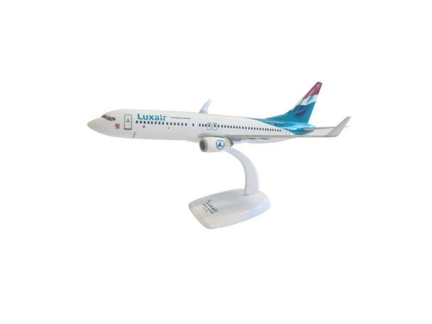 Luxair Boeing 737-800 1/200 Snap-Fit Model