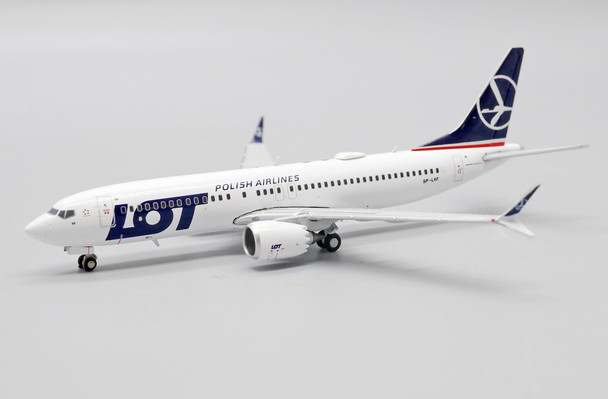 JC Wings LOT Polish Airlines Boeing 737-8 MAX SP-LVF 1/400
