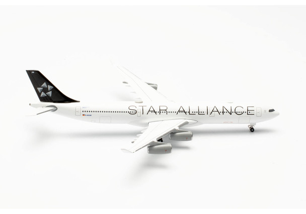 Herpa Lufthansa Airbus A340-300 "Star Alliance" – D-AIGW "Gladbeck" 1/500