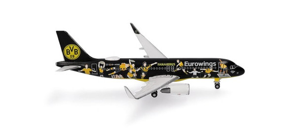 Herpa Eurowings Airbus A320 "BVB Fanairbus" – D-AEWM 1/500 536981