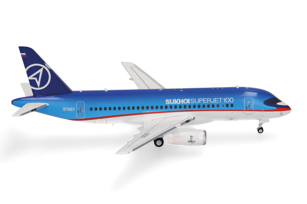 Herpa Sukhoi Civil Aircraft Superjet 100 – 97001 1/200 572880