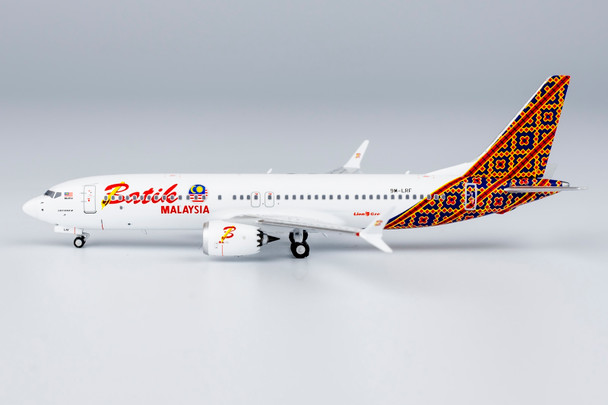 NG Models Batik Air Malaysia (Malindo Air) Boeing 737 MAX 8 9M-LRF 1/400