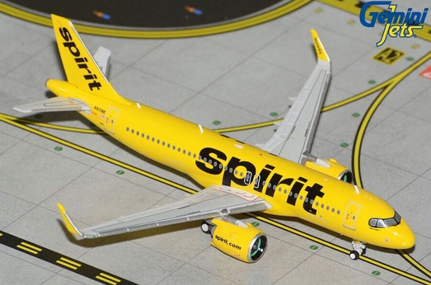 GeminiJets Spirit Airlines Airbus A320Neo N971NK New Livery 1/400 GJNKS2201