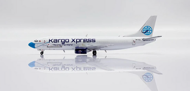 JC Wings Kargo Express Mask Livery Boeing 737-400SF "Moving The World" 1/400  XX4495