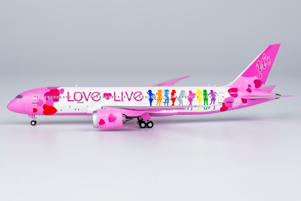 NG Model Boeing 787-8 Dreamliner Love Live Fantasy livery JA01LL 1/400 59025