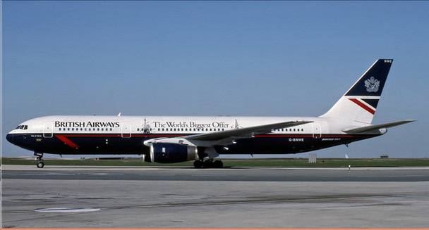 Phoenix British Airways Boeing 767-300ER G-BNWE 1/400