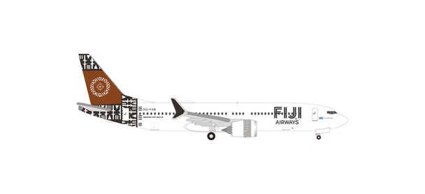 Herpa Fiji Boeing 737 Max 8 - DQ-FAB "Island of Kadavu" 1/500 537117