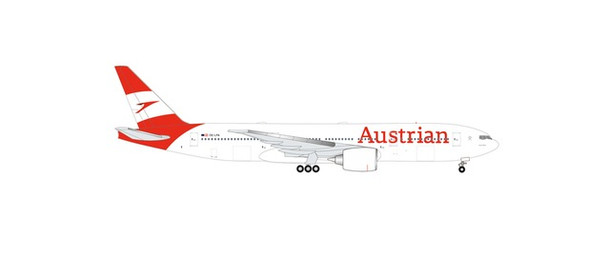 Herpa Austrian Airlines Boeing 777-200 - OE-LPA "Sound of Music" 1/500 537339