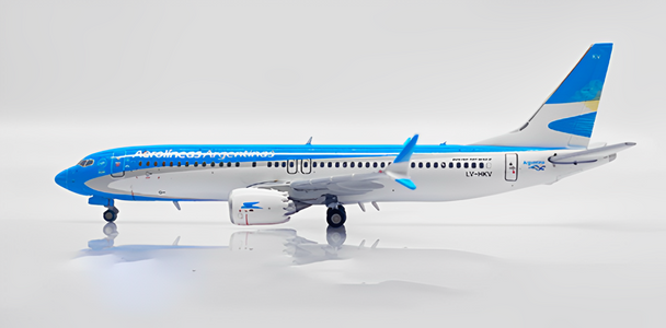 JC Wings Aerolineas Argentinas Boeing 737 MAX 8  LV-HKV 1/400 LH4197