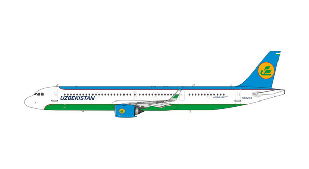 Phoenix Uzbekistan Airways Airbus A321Neo UK32104 1/400