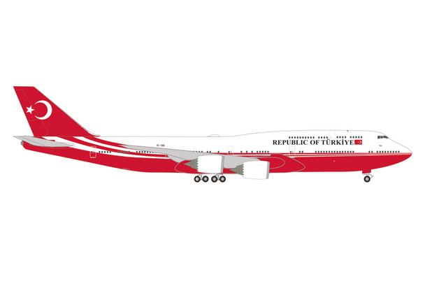 Herpa Turkey Government Boeing 747-8 BBJ 1/500 537520