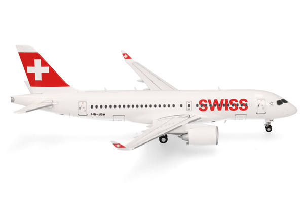 Herpa Swiss International Air Lines Airbus A220-100 HB-JBH Ascona 1/200 558471-002