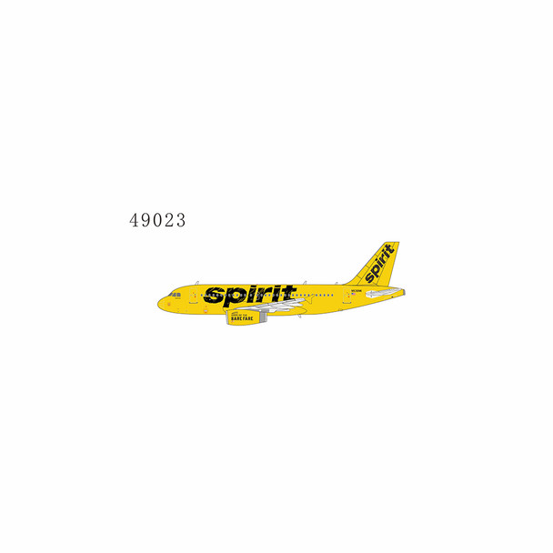 NG Model Spirit Airlines Airbus A319-100 N536NK 1/400 49023