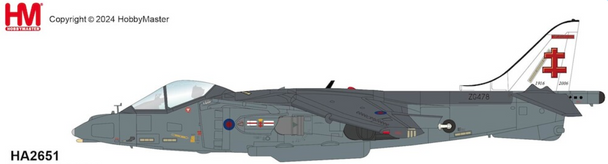 Hobby Master UK Core Range Harrier GR.9A 41 Sqn RAF Coningsby Due Oct 2024 1/72 HA2651