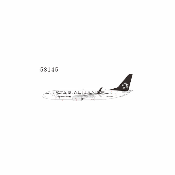 NG Model Copa Airlines Boeing 737-800/w HP-1823CMP (Star Alliance cs) 1/400 58145