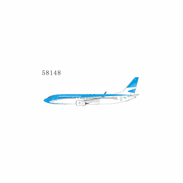 NG Model Aerolineas Argentinas Boeing 737-800/w LV-FQZ 1/400 58148