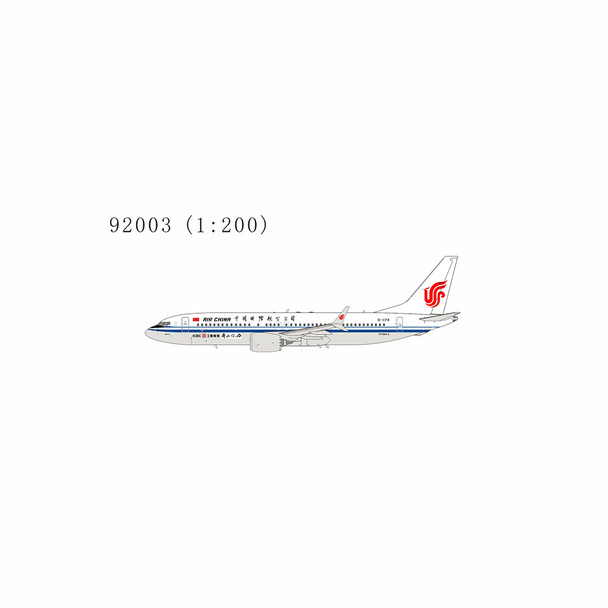 NG Model Air China Boeing 737 MAX 8 B-1178 1/200 92003