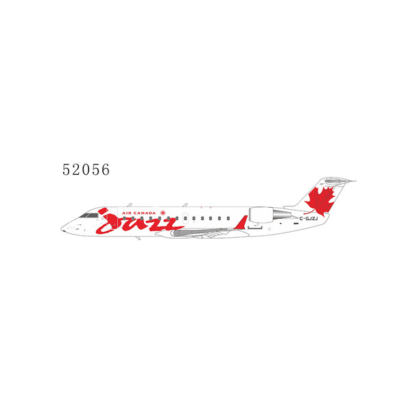 NG Model Air Canada Express (Jazz Aviation) CRJ-200ER C-GJZJ (red titles) 1/200 52056
