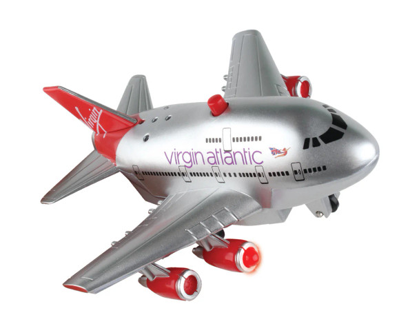 Virgin Atlantic Pullback with Light and Sound Airplane Toy