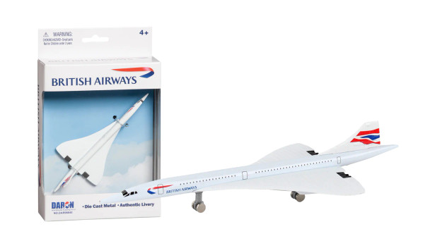 Premier Planes British Airways Concorde Diecast Airplane Model Toy PP-DAR98845