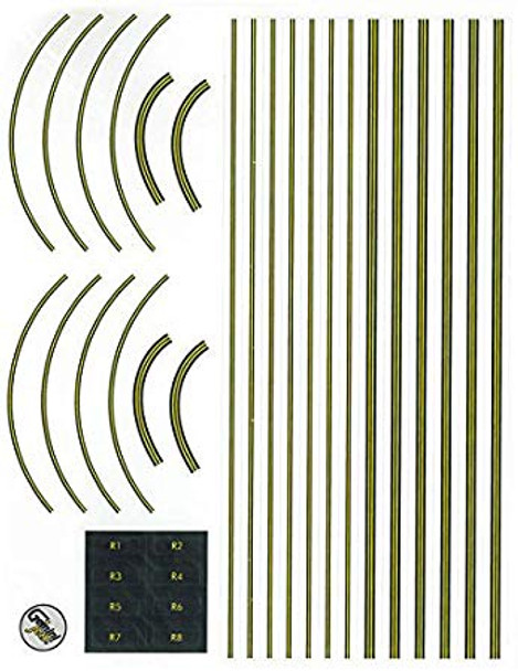 GeminiJets Graphic Decal Sheet For Mats 1/400