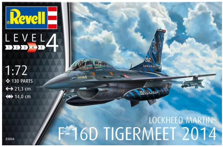 Revell Lockheed Martin F-16D Tigermeet 2014 Model Kit 1/72 03844