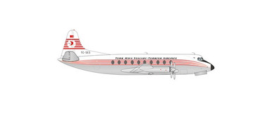 Herpa Turkish Airlines Vickers Viscount 700 - TC-SES 1/200 572866