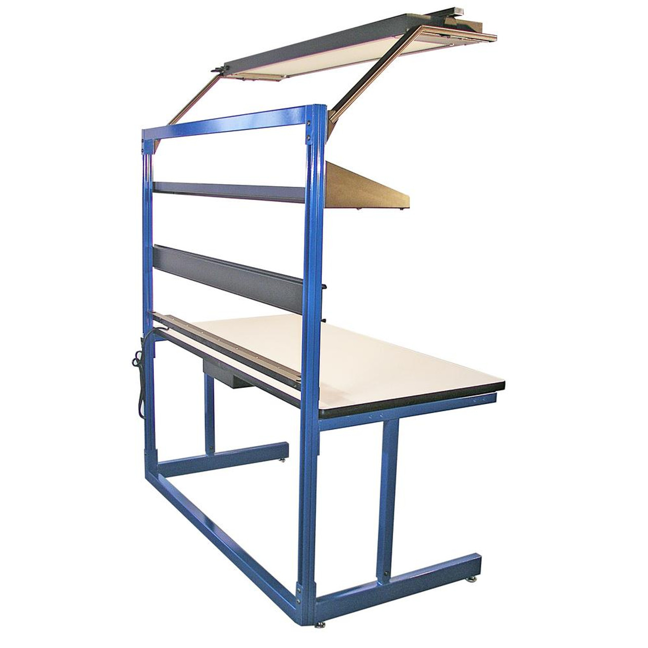 Cantilevered Work Bench Stools