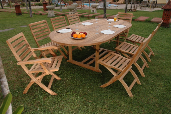 Anderson Teak Bahama Andrew 9-Pieces Dining Set