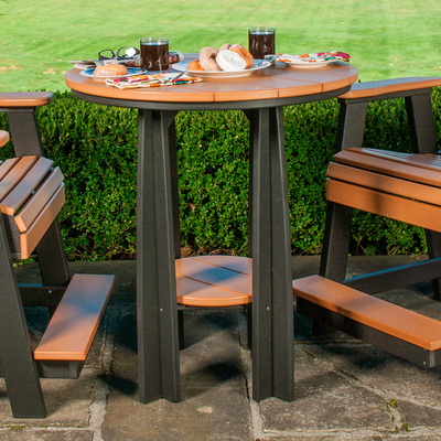 LuxCraft Recycled Plastic Balcony Table