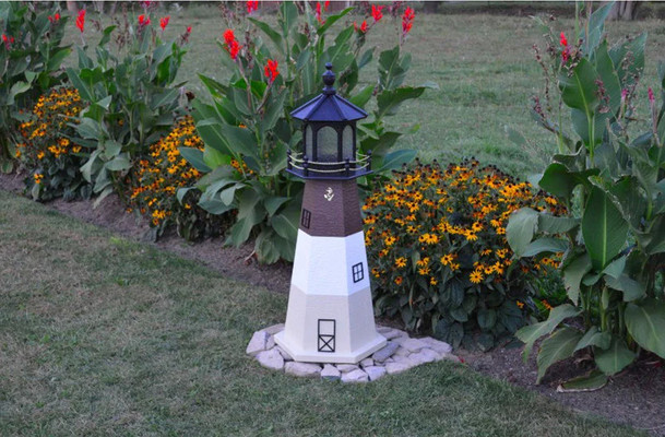 Handcrafted Replica Lighthouse - Oak Island, North Carolina