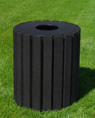 Polly Products 33 Gallon Round Trash Receptacle