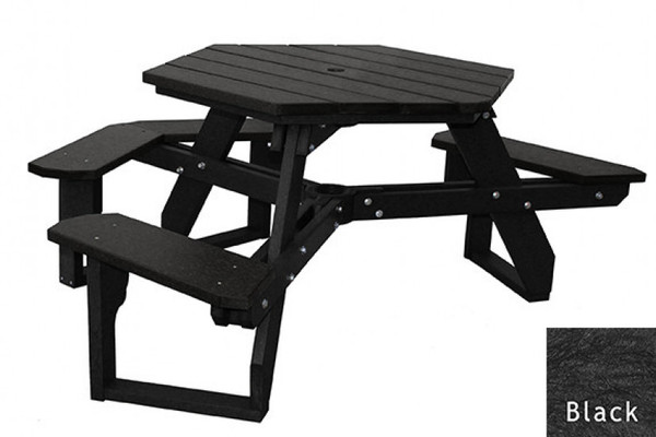 Polly Products Open Hexagon Universal Access Table
