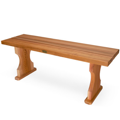 All Things Cedar BB45 4-ft Backless Bench - Cedar