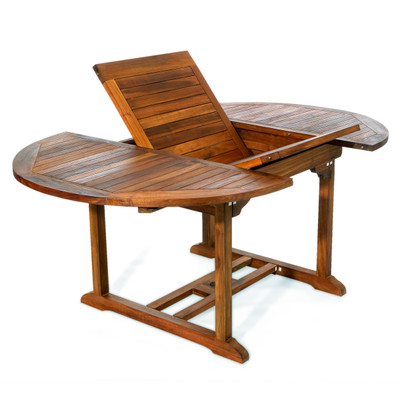 All Things Cedar TE70 Oval Extension Table  - Cedar
