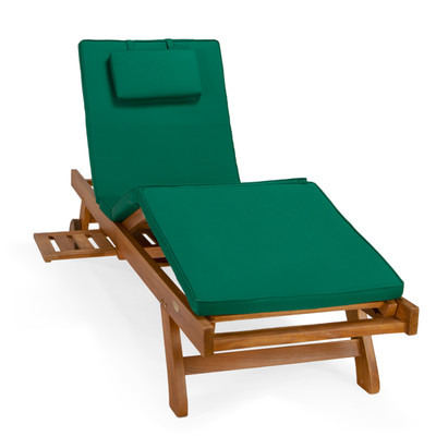 All Things Cedar Multi-position Chaise Lounger with Cushions - Cedar
