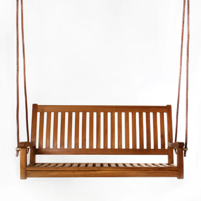 All Things Cedar Teak Porch Swing