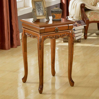 All Things Cedar HF006 Shaped Leg Table - Cedar