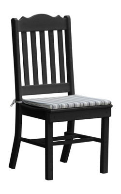 A&L Poly Recycled Plastic Royal Dining Chair