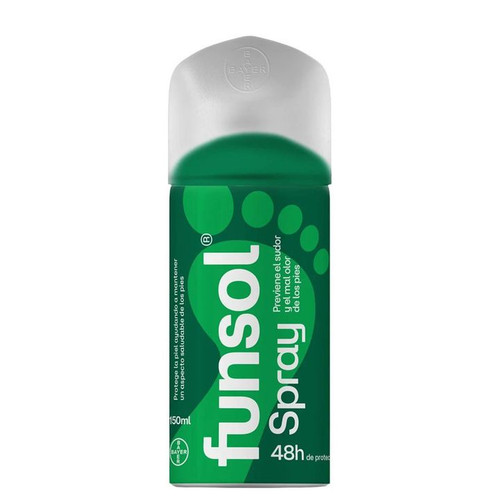 Spray desodorante antitranspirante pies 150 mL funsol