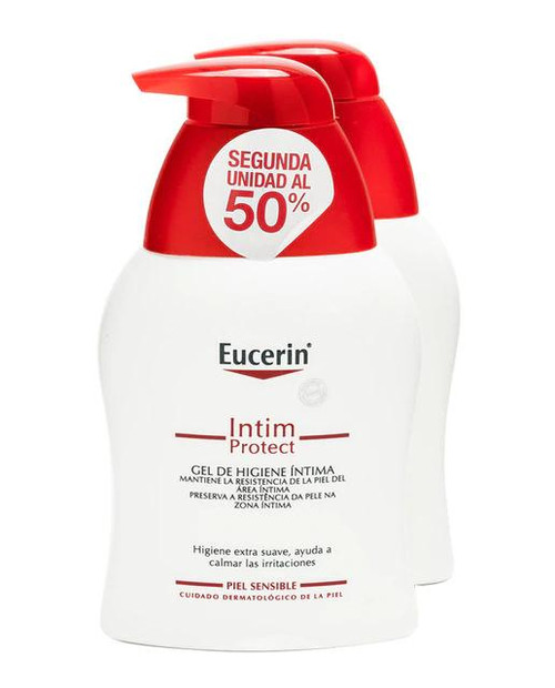 Duplo gel higiene íntima eucerin