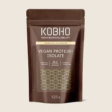KOBHO PROTEINA VEGANA AISLADA ENVASE 525 G SABOR VAINILLA