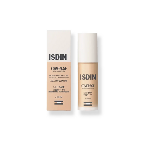 ISDIN COVERAGE SPF50  COLOR 2.0 BEIGE