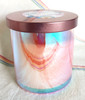 Hyacinth soy candle in reflective rainbow jar
