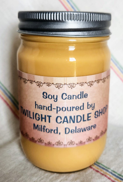 Mason Jar Soy Candle, custom scent